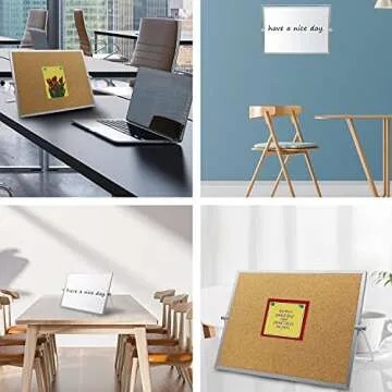 SHOOFFICE Double Sided Combo Board for Home & Office