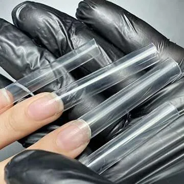 3XL No C Curve Square Nail Tips for Stunning Manicures