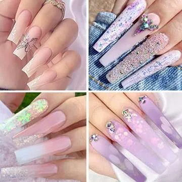 3XL No C Curve Square Nail Tips for Stunning Manicures