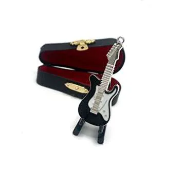 LONMAX 16GB Guitar USB Flash Memory Drive Metal USB Stick Gift Pen Drive USB Thumb with Gift Box (16GB, LM-US-Metal Guitar)