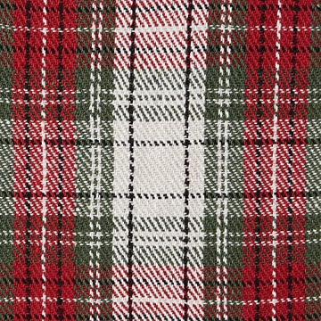 DII Eco-Friendly Christmas Plaid Pillow Covers Set of 2