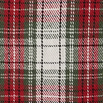 DII Eco-Friendly Christmas Plaid Pillow Covers Set of 2