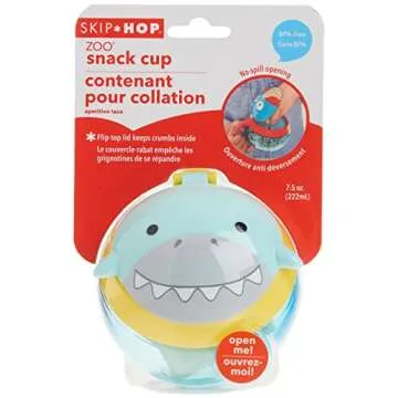 Skip Hop Baby Snack Container, Zoo Snack Cup, Shark