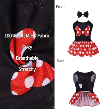 Adorable CuteBone Dog Dress for Small Pets Summer Fashion