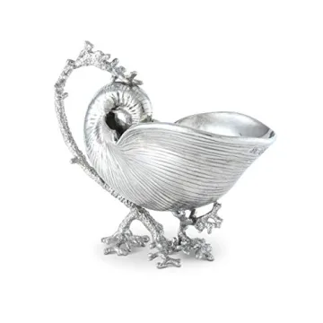 Elegant Nautilus Gravy/Sauce Boat - Vagabond House