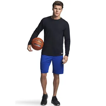 Russell Athletic Men's Long Sleeve T-Shirt for Comfort