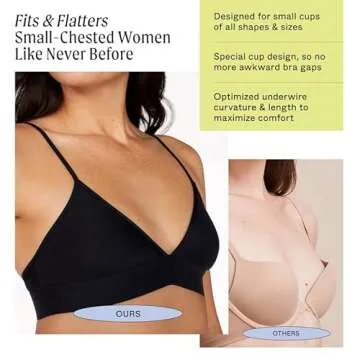 Pepper Ultra Fine Bralette for Small Chests - Stylish Comfort