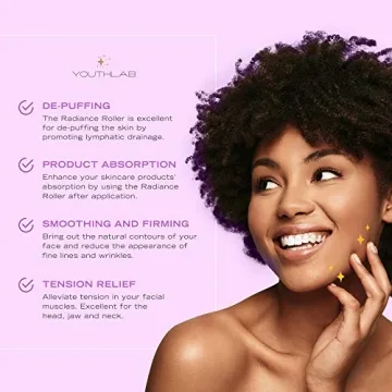YouthLab Radiance Roller Germanium Stone Face Massage Tool
