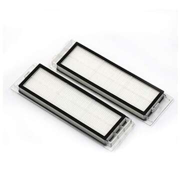 Filters Replacement for Roborock S5 E20 E25 E35 C10 S50 Xiaomi Mi Mijia Robot Vacuums,4-Pack