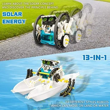 STEM 13-in-1 Solar Power Robots Creation Toy for Kids