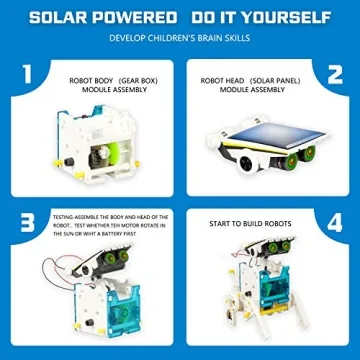STEM 13-in-1 Solar Power Robots Creation Toy for Kids