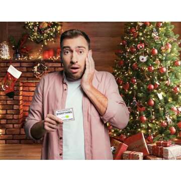 Funny Gifts Belly Button Lint Brush, Gag Gifts for Adults, Men, Women, Boyfriend, Husband Perfect for Christmas, White Elephant, Secret Santa, Prank Gift for Person who has Everything (Green/Kraft)