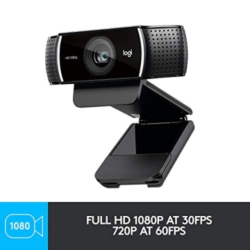 Logitech C922x Pro Stream Webcam – Premium Quality 1080p HD