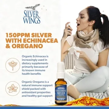 Immune Support Colloidal Silver with Echinacea & Oregano