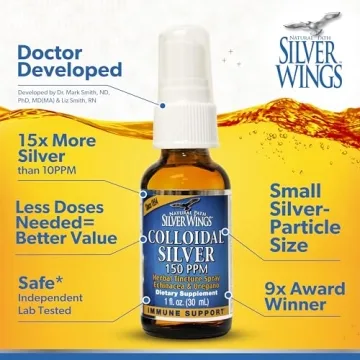 Immune Support Colloidal Silver with Echinacea & Oregano