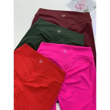 Stylish TomTiger Yoga Shorts for Women with Tummy Control