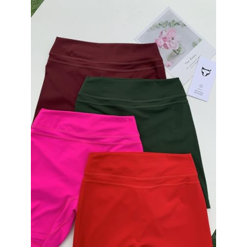 Stylish TomTiger Yoga Shorts for Women with Tummy Control