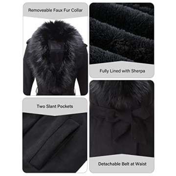 Chic Women's Faux Suede Leather Trench Coat for Winter