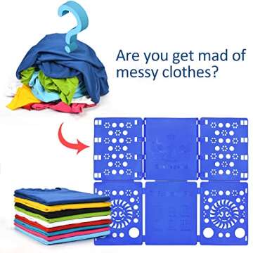 BoxLegend V3 Shirt Folding Board - Efficient Laundry Solution