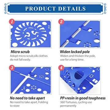 BoxLegend V3 Durable Shirt Folding Board - Laundry Helper