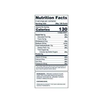 LesserEvil Himalayan Pink Salt Grain Free Power Curls, No Artificial Ingredients, Egg White, 4 Ounce (Pack of 6)