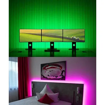 MINGER 32.8ft RGB LED Strip Lights for Home Decor