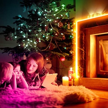 MINGER 32.8ft RGB LED Strip Lights for Home Decor