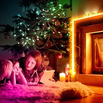 MINGER 32.8ft RGB LED Strip Lights for Home Decor