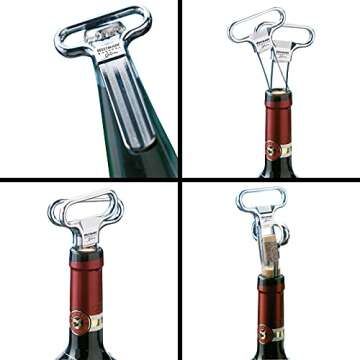Monopol Westmark Steel Cork Puller with Cover - Elegant Design