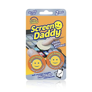 Scrub Daddy Screen Cleaning Microfiber Pads, 2ct