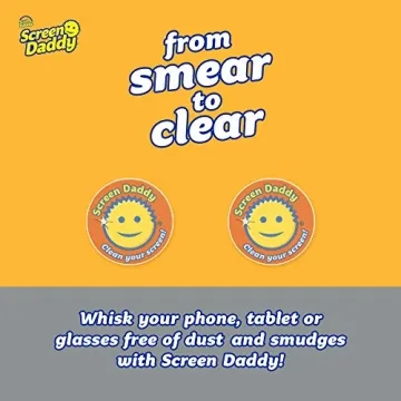 Scrub Daddy Screen Cleaning Microfiber Pads, 2ct