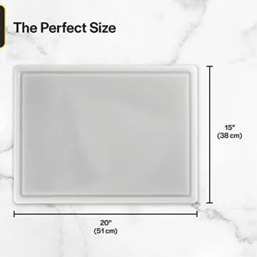 Thirteen Chefs Medium Plastic Cutting Board for Grilling