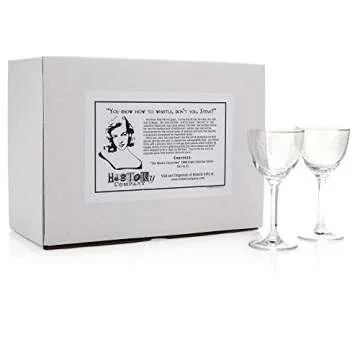 Vintage Cocktail Glass Set for Elegant Entertaining