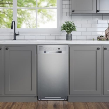 EdgeStar 8 Place Setting Built-In Dishwasher - 18 Inch