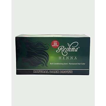 Reshma Beauty 30 Minute Henna Hair Color | Infused with Natural Herbs, For Soft Shiny Hair | Henna H...