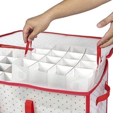 Buy Sattiyrch Plastic Christmas Ornament Storage Box