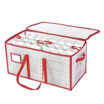 Buy Sattiyrch Plastic Christmas Ornament Storage Box