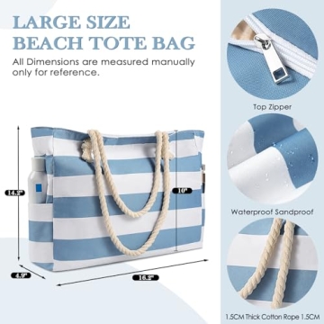 Durable Waterproof Beach Bags for Stylish Summer Days