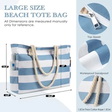 Durable Waterproof Beach Bags for Stylish Summer Days