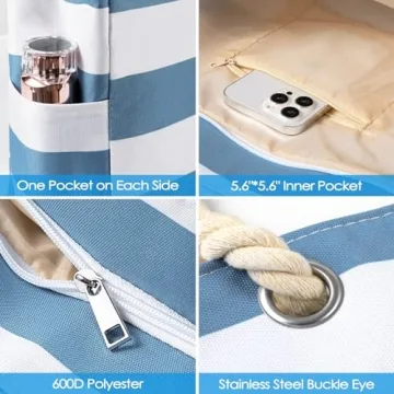 Durable Waterproof Beach Bags for Stylish Summer Days