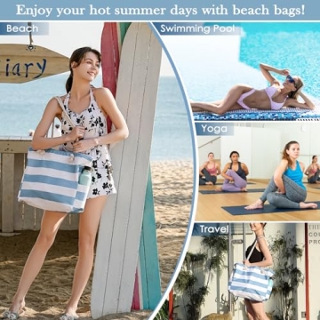 Durable Waterproof Beach Bags for Stylish Summer Days