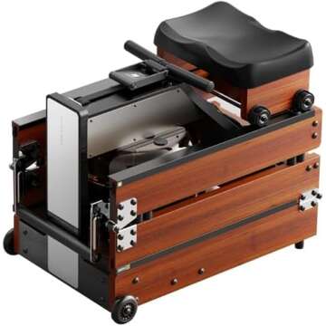 KINGSMITH WR1 Foldable Water Rowing Machine for Home Gym