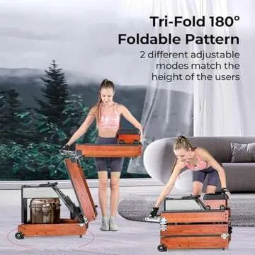 KINGSMITH WR1 Foldable Water Rowing Machine for Home Gym