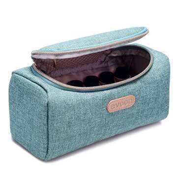 evoon Essential Oil Bag, 12 Bottles Perfect Portable Essential Oils Travel Case for Young Living & d...