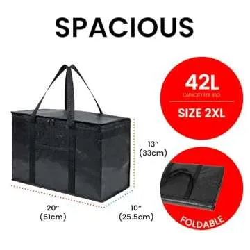 NZ Home PRO Insulated Cooler Bag for Food Delivery