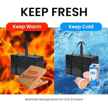 NZ Home PRO Insulated Cooler Bag for Food Delivery