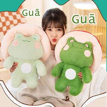 Cute Frog Plush Toy - Perfect Gift for All Ages