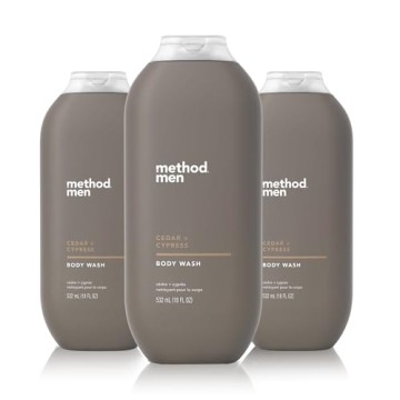 Method Men Body Wash - Cedar + Cypress, Eco-Friendly & Free from Harsh Chemicals
