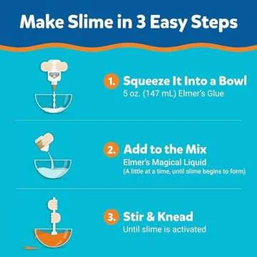 Elmer's E305 School Glue Washble Clear, 5 oz, Clear (Pack of 2)