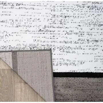 Rugshop Contemporary Modern Boxes for Home Office,Living Room,Bedroom,Kitchen Non Shedding Area Rug 3'3" x 5' Blue/Gray